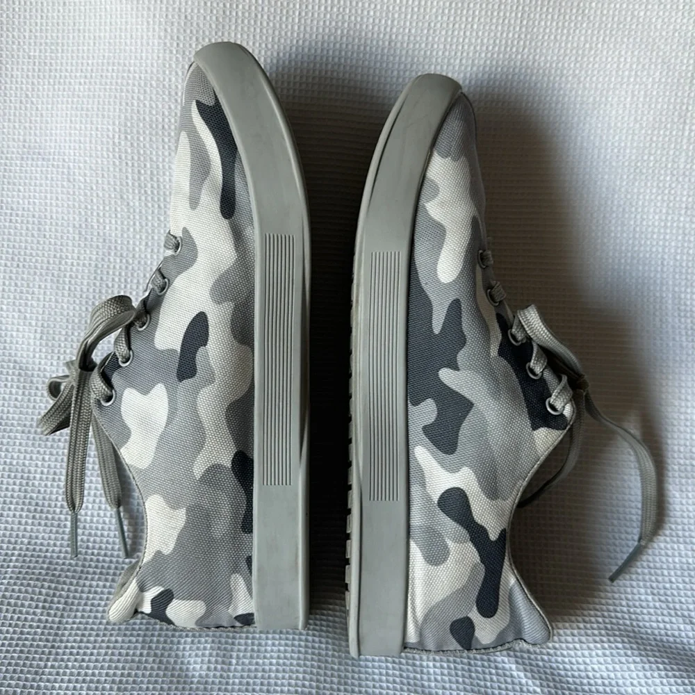 Nobull Arctic Grey Camo Canvas Women's 7.5 Men’s 4 Trainers Shoes